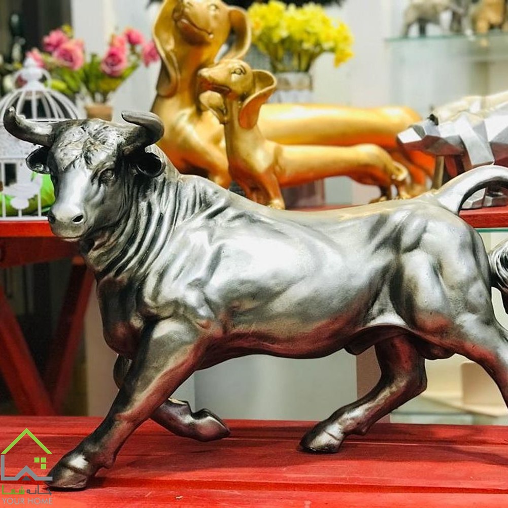 مجسمه دکوری گاو